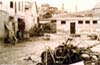 Πλημμύρα του ποταμού Σεδούντα στο Πλώμαρι Λέσβου το 1958.