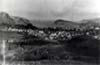 Άποψη της Μύρινας Λήμνου το 1923. Η συνοικία Νέα Μάδητος δεν είχε οικοδομηθεί ακόμα.
